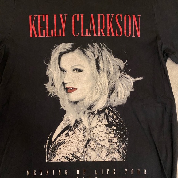 2019 Kelly Clarkson Meaning Of Life Tour T Shirt - Picture 3 of 7